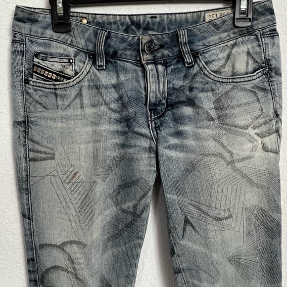 Diesel Cuddy 008LU Skinny Jeans Vintage W28 L 34 Wicked Like New - Picture 3 of 14